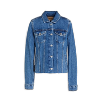 Hong Kong direct mail trendy luxury Paige womens Rowan denim jacket 7216635