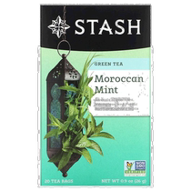 Hong Kong Direct Mail Star King Premium Green Tea Moroccan Mint 20 Tea Bags 0 9 oz (26 g