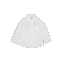 (Direct mail from the United States) ICEBERG childrens poplin long-sleeved shirt 97 cotton classic collar suitable for babies