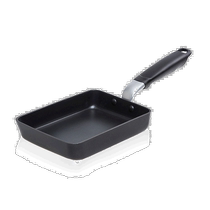 techefTamagoyaki Japanese Omelette Pan Egg Pan Medium - blac