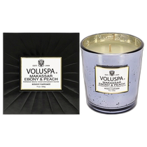 US direct mail Voluspa Macassa Ebony and Peach Scented Candle Unisex Candle 266 13m