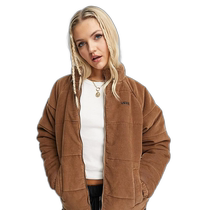 Hong Kong direct mail fashionable luxury Vans womens ashburn fluffy corduroy brown jacket