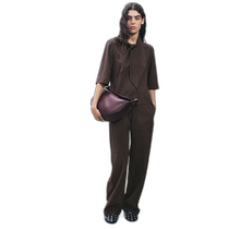 US direct mail ZARA JAPAN top with scarf ZW COLLECTION 7563 281 brown