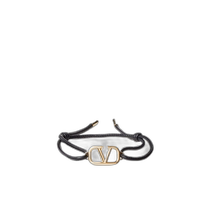 Hong Kong direct mail Valentino Valentino mens VLOGO signature bracelet 2Y2J0Q15GTQ
