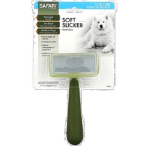 US direct mail Safari medium-sized dog soft bristle brush for pet knotted and distributed hair combing 1 piece