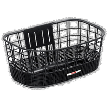 (Direct mail from Japan) Black OGK Fujikaze front large basket FB-038K bicycle