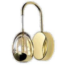 vonnVenezia VAW1201GL Integrated LED Wall Sconce Lighting Fixture with Champagne Glass Globe