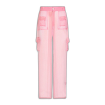 Hong Kong direct mail trendy luxury LESLIE AMON womens chiffon overalls CARGOPANTS