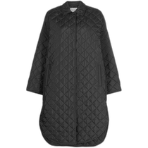 Hong Kong direct mail trendy luxury TOTÊME womens quilted single-breasted cotton jacket 234WRTWOU085FB0007