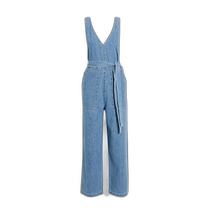 Hong Kong direct mail trendy luxury ALEX MILL womens belted denim jumpsuit 221WX0042656