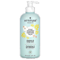 Hong Kong Direct Mail Love Attitude Baby Oatmeal Sensitive Natural Care Shampoo and Shower Gel No 1