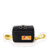 Hong Kong direct mail OFF-WHITE OFF-WHITE 19 autumn and winter mens bag mens black shoulder bag O