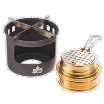 Japanese direct mail LOGOS alcohol burner and Solo Kamado set cookware cooking tableware single