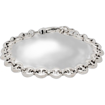 Hong Kong Direct Mail Fashion Luxury Sophie Buhai Womens Silver Small Circle Link Bracelet P