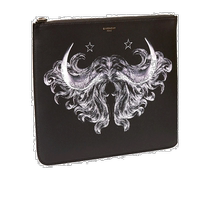Hong Kong direct mail trendy luxury Givenchy mens graphic print clutch bag