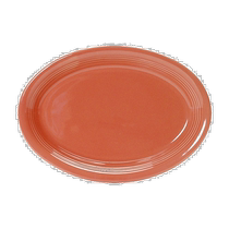 tuxton Concentrix oval plate 13-1 2x9-3 4 6 pieces (American outlet)