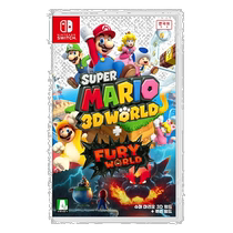 Korean direct mail Nintendo Switch level Mario 3D World Fury World Puzzle