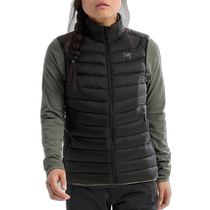 Korean direct mail ARC`TERYX1524FW womens down vest (AJOFWX9289 BLK) (CERIUMVE