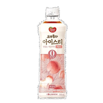 Korean direct mail DONGWON Dongyuan imported ice black tea lemon peach flavor popular juice tea drink refreshing