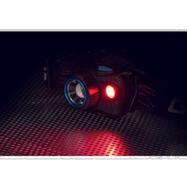 Japan direct mail GENTOS headlamp WS 243HD black logo head-mounted workshop climbing fishing outdoor