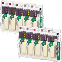 (Direct mail from Japan) Nitoms Disaster Prevention Reflective Fluorescent Tape White 20mm×1m 10 rolls T0622