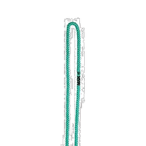 (Direct mail from Japan) SASAKI new gymnastics equipment rope mint green length 3m exercise