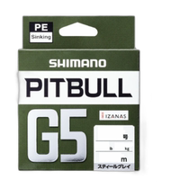 Self-operated｜Shimano Pitbull G5 100m No 1 0 Steel Gray LD-M41U]