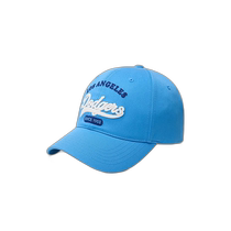 Korean direct mail MLB engraved unstructured ball cap LA (L Blue) QHHC3ACPVL24N-07BLL