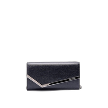 Hong Kong direct mail JIMMY CHOO womens wallet EMMIEGDNDENIM