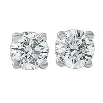 (Direct mail from the United States) pompeii3 universal earrings diamond studs