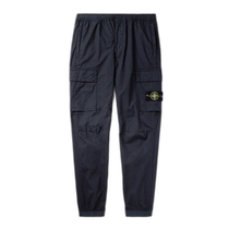 Hong Kong direct mail trendy luxury Stone Island mens tapered cotton blend work pants 801