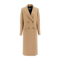 Hong Kong direct mail trendy luxury Msgm womens long-sleeved double-breasted coat 3341MDC03227602 wool
