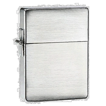 (Direct mail from Japan) ZIPPO lighter 1935 replica brushed silver plain ZIPPO