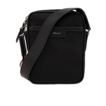 Hong Kong direct mail trendy luxury Bally mens logo shoulder bag MAC02PNY223 nylon shoulder strap
