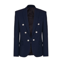 Hong Kong direct mail BALMAIN mens outdoor windbreaker BLM9KN93BLU