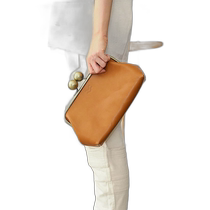 Japanese direct mail HYOGO LEATHER womens new GAMAGUCHI clutch bag