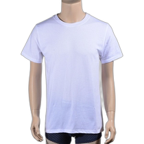 Korean direct mail TRY suspenders vests T-shirts men and women pure cotton basic unpatterned round neck short-sleeved T-shirts