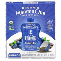 Hong Kong Straight Hair Mamma Chia Mom Chia Seed Sage Prebiotic Blueberry Sweet 99g