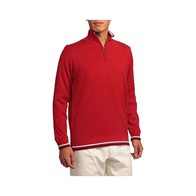 Mizuno Mizuno Golf Sports Zip Sweater Men's Red 2XL