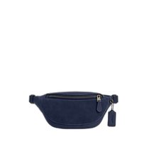 USA direct mail COACH Warren mini waist bag with fish pattern CT872 black antique nickel pure sea