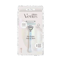 Australian direct mail gillette epilator womens private parts 1 knife holder 2 knife heads 1 set of shaver