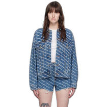 Hong Kong Direct Mail Fashion Luxury Alexander Wang Ms. Alexander Wang Blue Game Logo