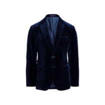 (Direct mail from the United States) ralph lauren mens casual suit velvet long-sleeved jacket