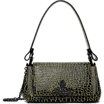 (Direct mail from the United States) vivienne westwood mens shoulder bag genuine leather messenger bag handbag