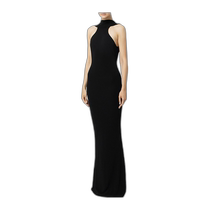Hong Kong Direct Mail Fashion Luxury Elisabetta Franchi Womens Backless Dress AB71647E2