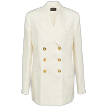 Hong Kong direct mail fashion luxury Loro Piana womens Jamilla linen wool suit jacket