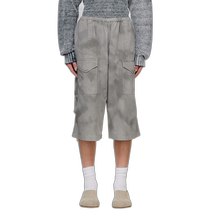 Hong Kong direct mail fashionable luxury Acne Studios mens gray cargo shorts BE0168