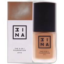 Direct mail from the United States 3INA three-in-one foundation SPF15 womens foundation-30ml mineral