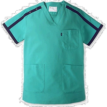 (Direct mail from Japan) Mizuno Medical Surgical Gown Colorful Decorated Unisex Emerald Green M MZ00