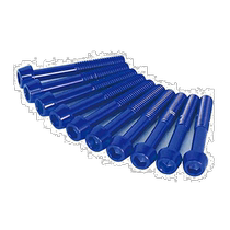 (Direct mail from Japan) Takegawa crankcase cover bolt accessories blue 06-11-0032